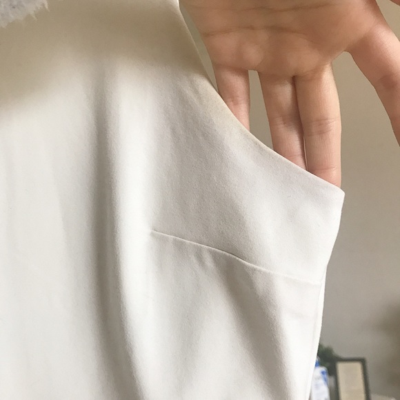 White Gold Dress Size Large - Picture 4 of 6